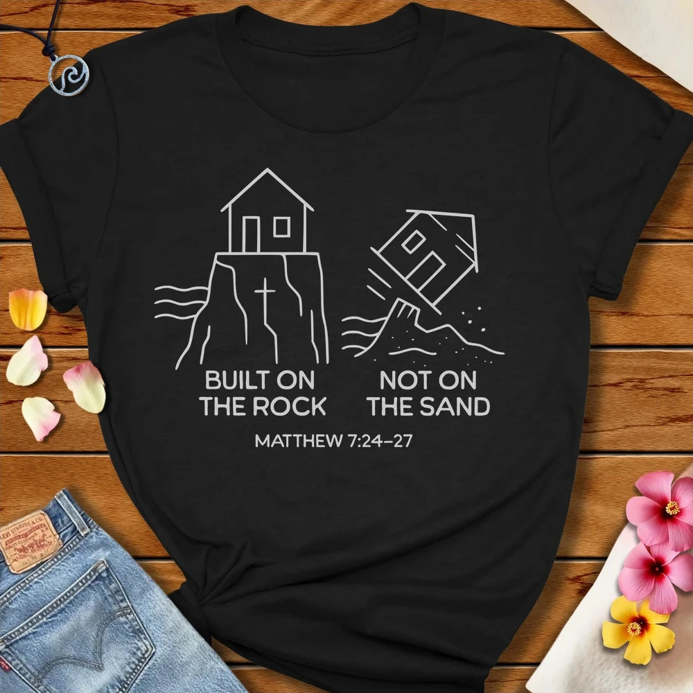 The Rock Tee Black by Salty By Choice™ We love the beach ocean and anything around water.
