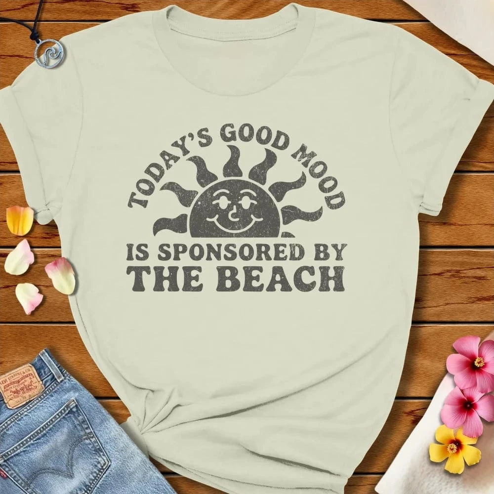 Good Mood Tee Citron by Salty By Choice® We love the beach ocean and anything around water.