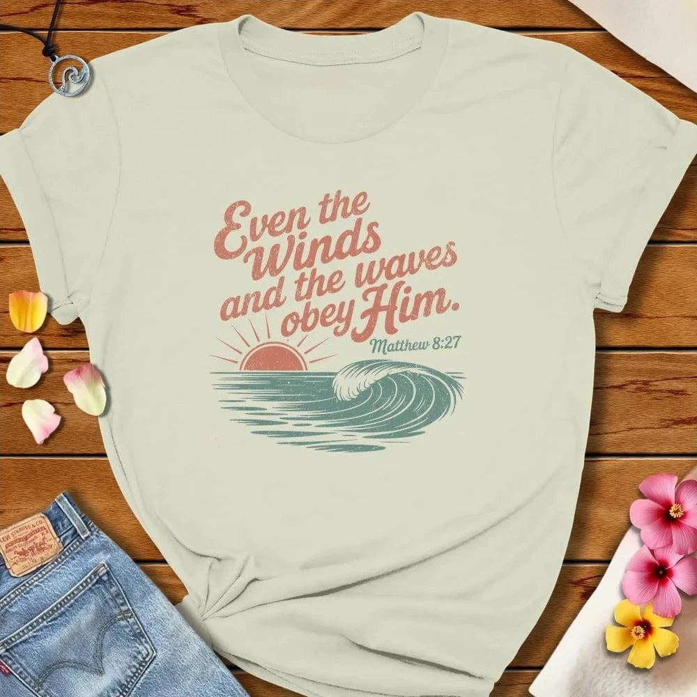 Even The Wind Tee Citron by Salty By Choice® We love the beach ocean and anything around water.