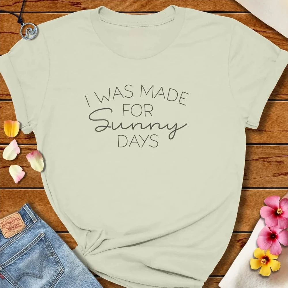Sunny Days Tee Citron by Salty By Choice® We love the beach ocean and anything around water.