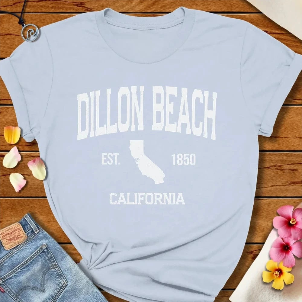 Dillon Beach Tee Light Blue by Salty By Choice® We love the beach ocean and anything around water.