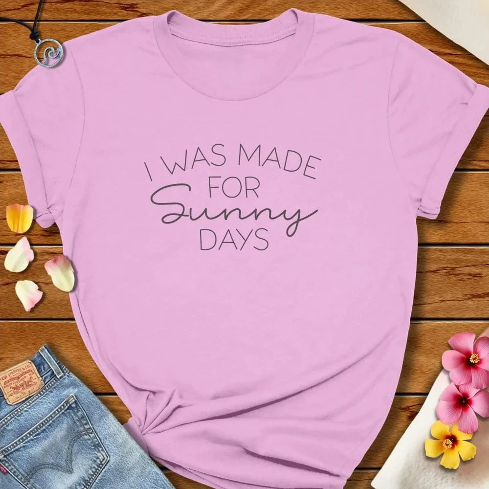 Sunny Days Tee Lilac by Salty By Choice® We love the beach ocean and anything around water.