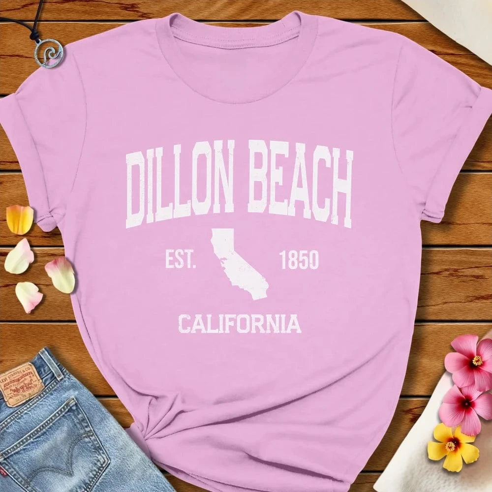 Dillon Beach Tee Lilac by Salty By Choice® We love the beach ocean and anything around water.