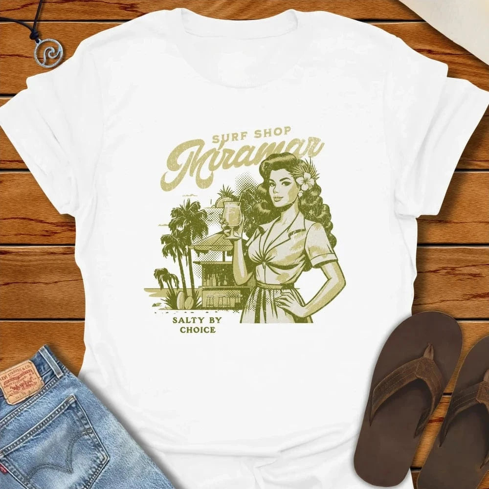 Sweet Paradise Tee White by Salty By Choice® We love the beach ocean and anything around water.