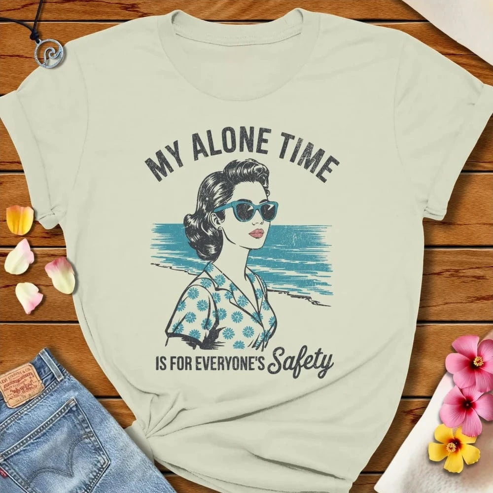 Alone Time Tee Citron by Salty By Choice™ We love the beach ocean and anything around water.