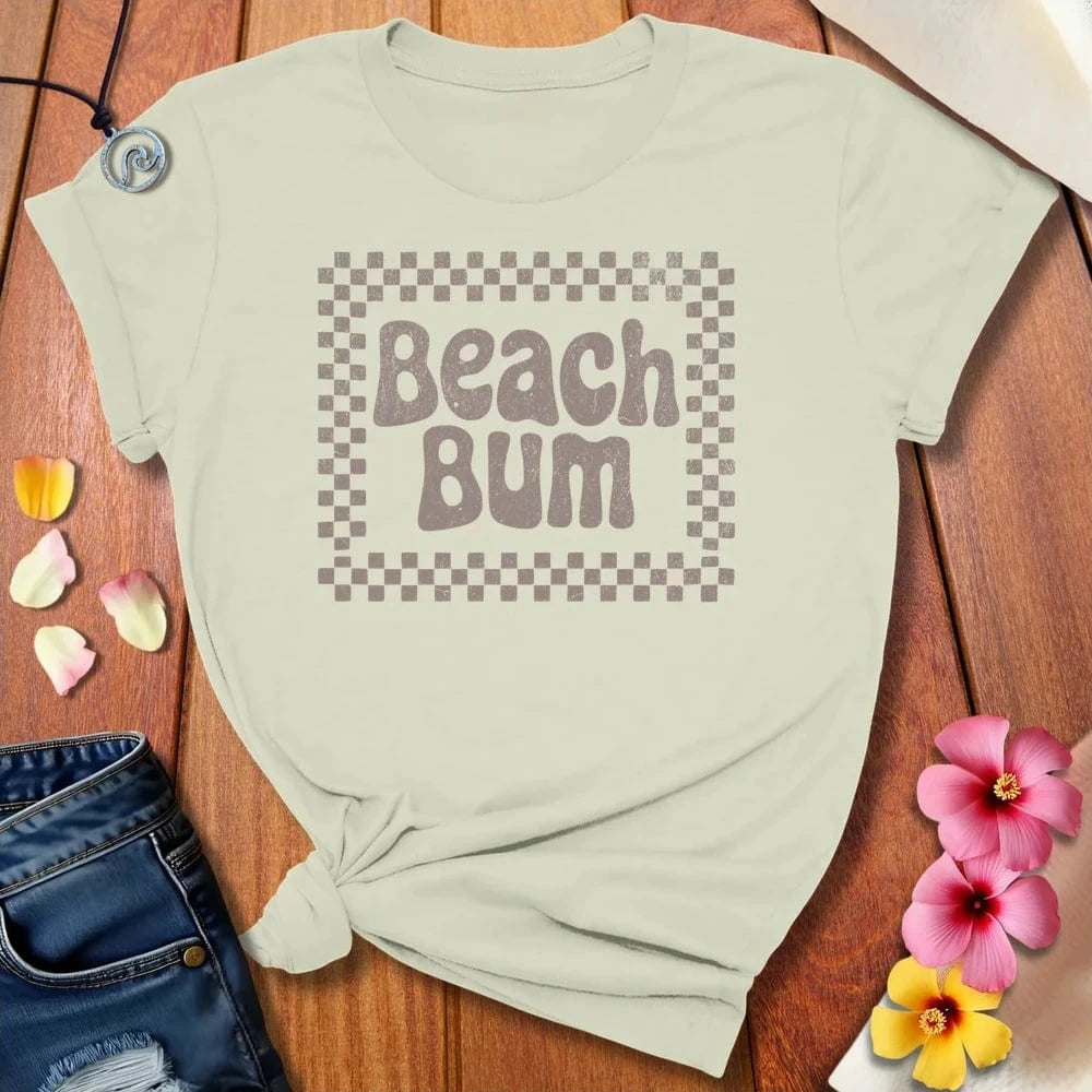 Beach Bum Tee Citron by Salty By Choice™ We love the beach ocean and anything around water.