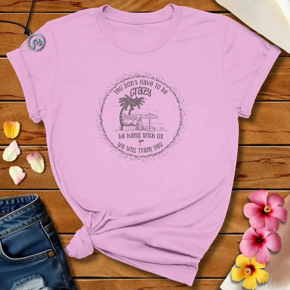 Crazy Hang Tee Lilac by Salty By Choice® We love the beach ocean and anything around water.