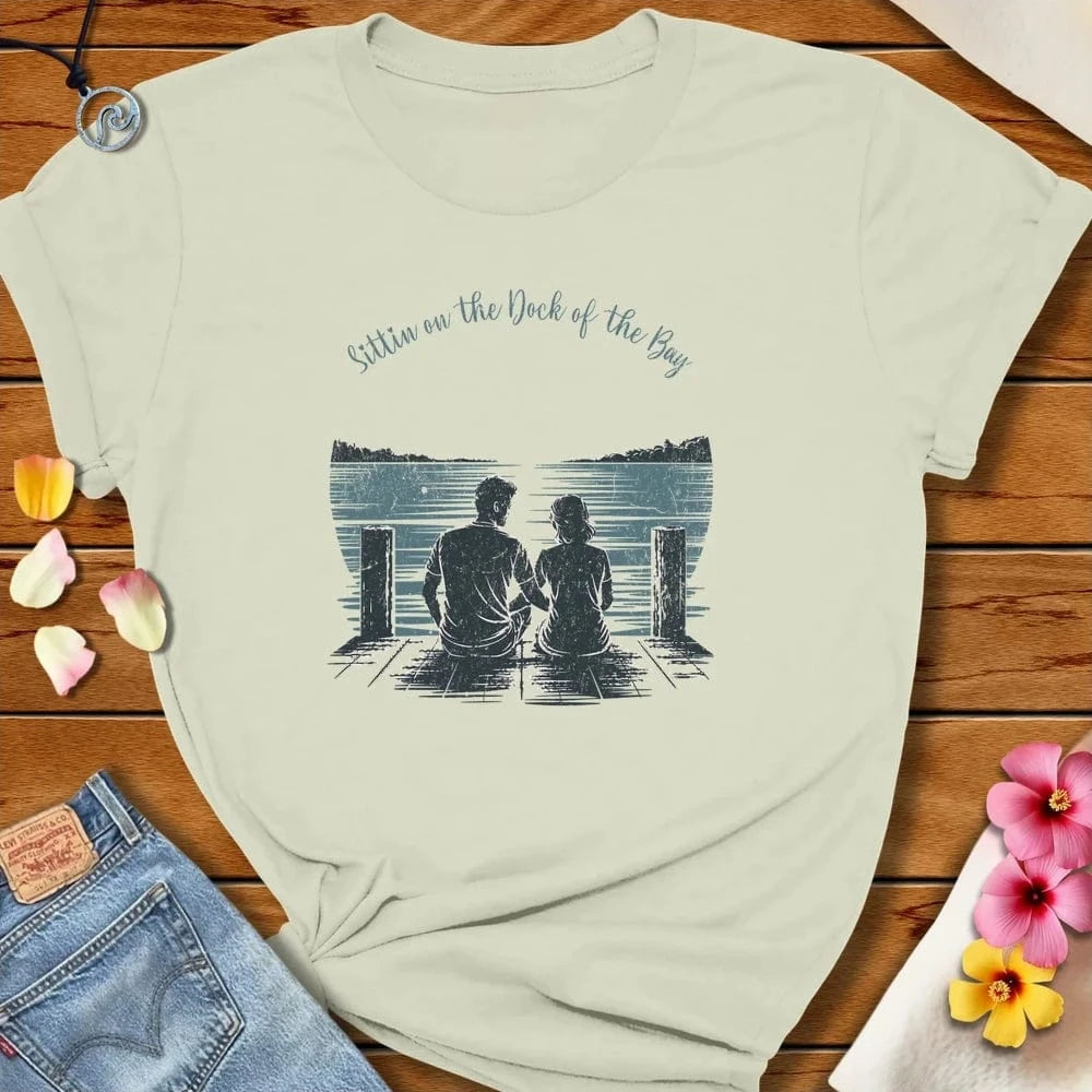 Dock Of The Bay Tee Citron by Salty By Choice™ We love the beach ocean and anything around water.