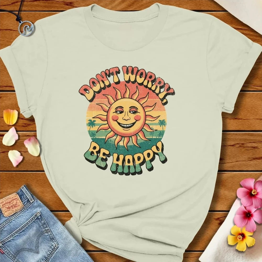 Don't Worry Tee Citron by Salty By Choice™ We love the beach ocean and anything around water.