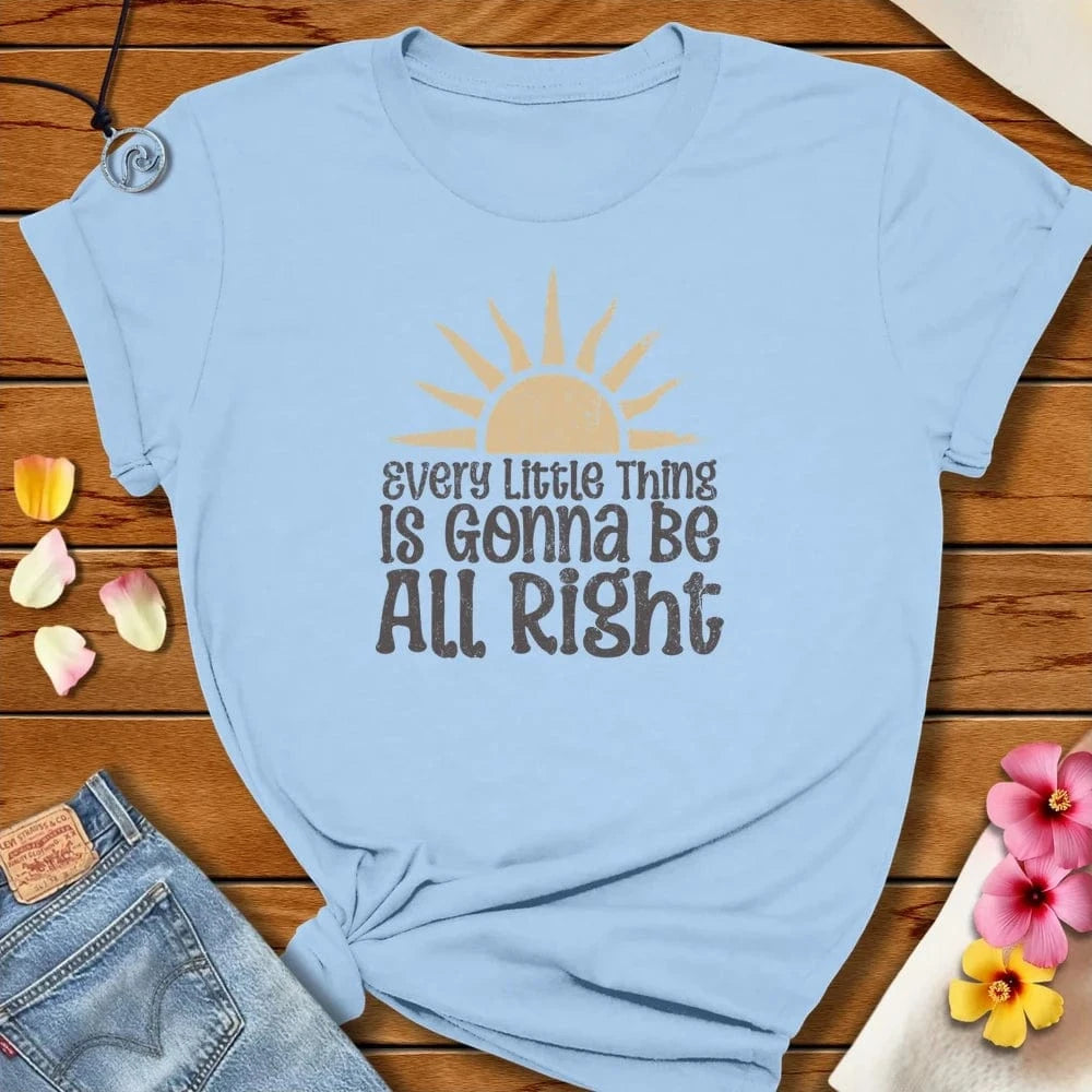 Every Little Thing Tee Baby Blue by Salty By Choice® We love the beach ocean and anything around water.