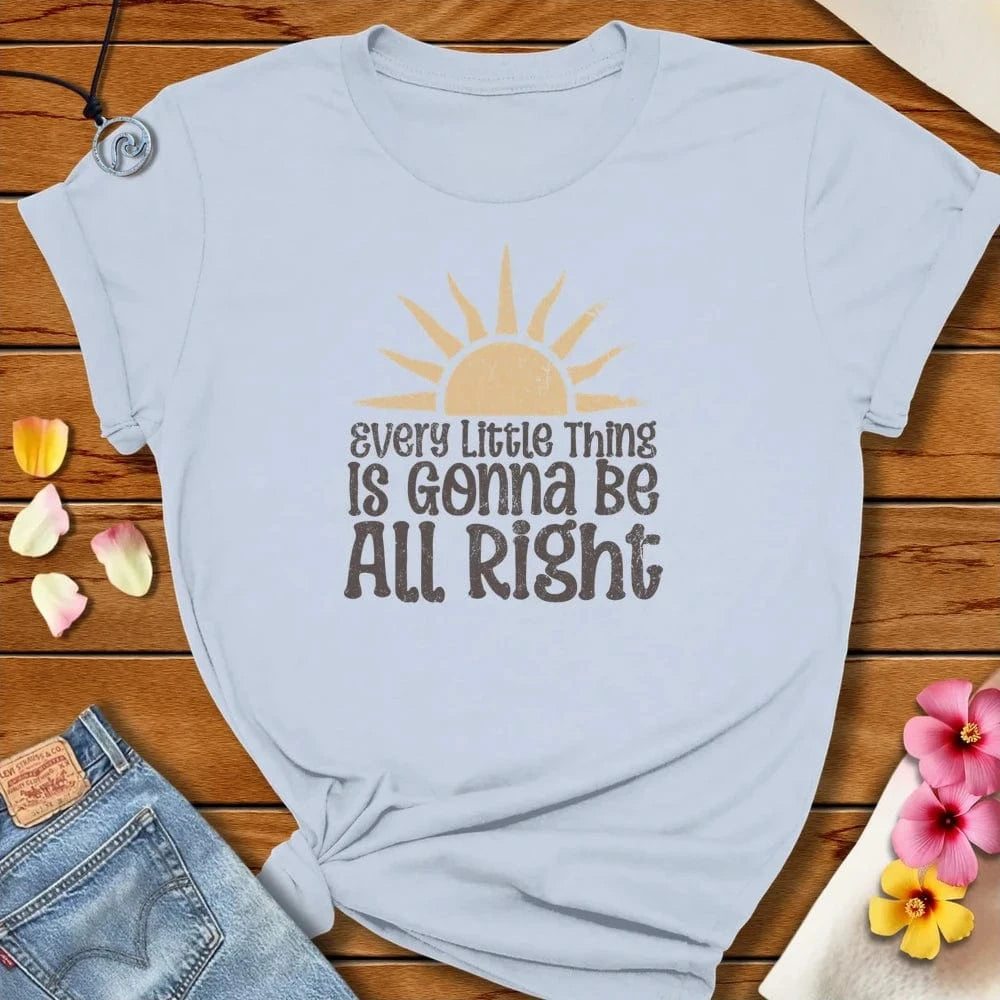 Every Little Thing Tee Light Blue by Salty By Choice® We love the beach ocean and anything around water.