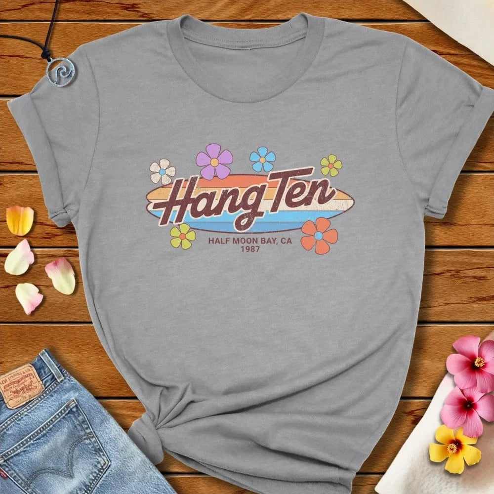 Hang Ten Hmb Tee Athletic Heather by Salty By Choice™ We love the beach ocean and anything around water.