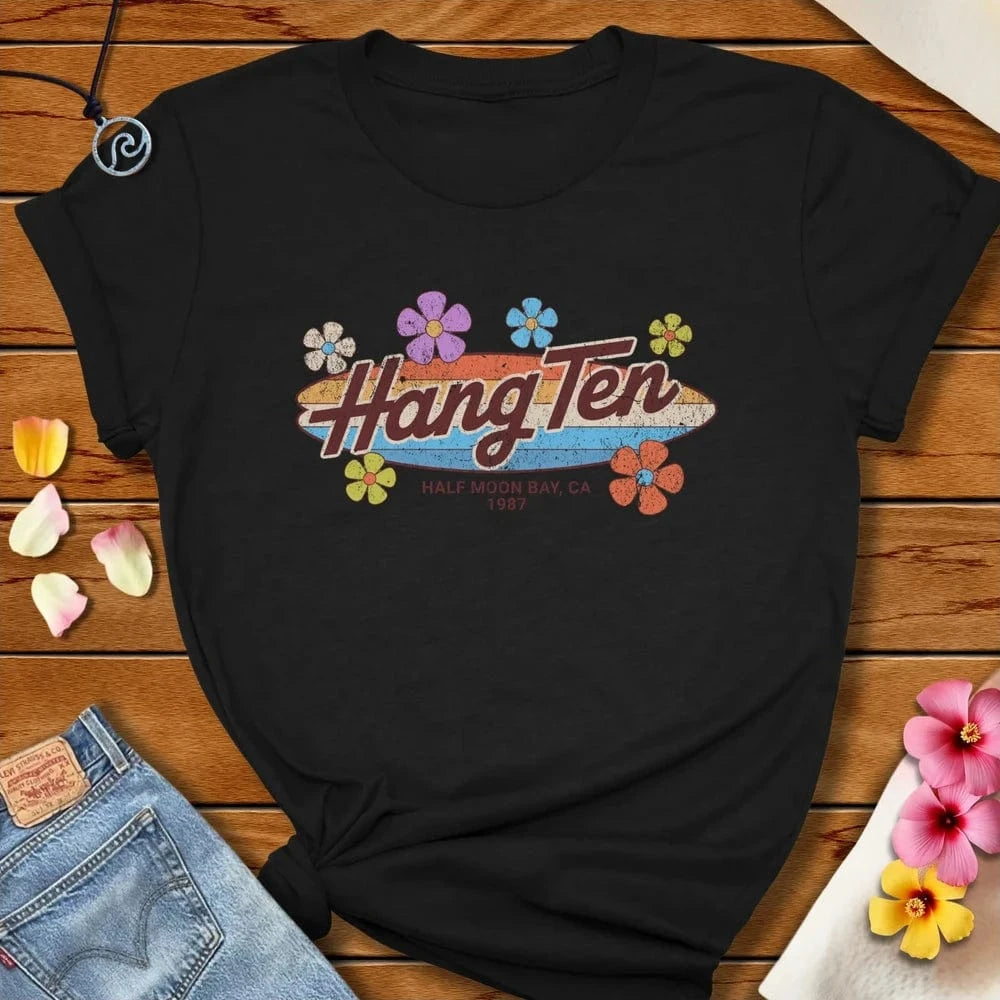 Hang Ten Hmb Tee Black Heather by Salty By Choice™ We love the beach ocean and anything around water.