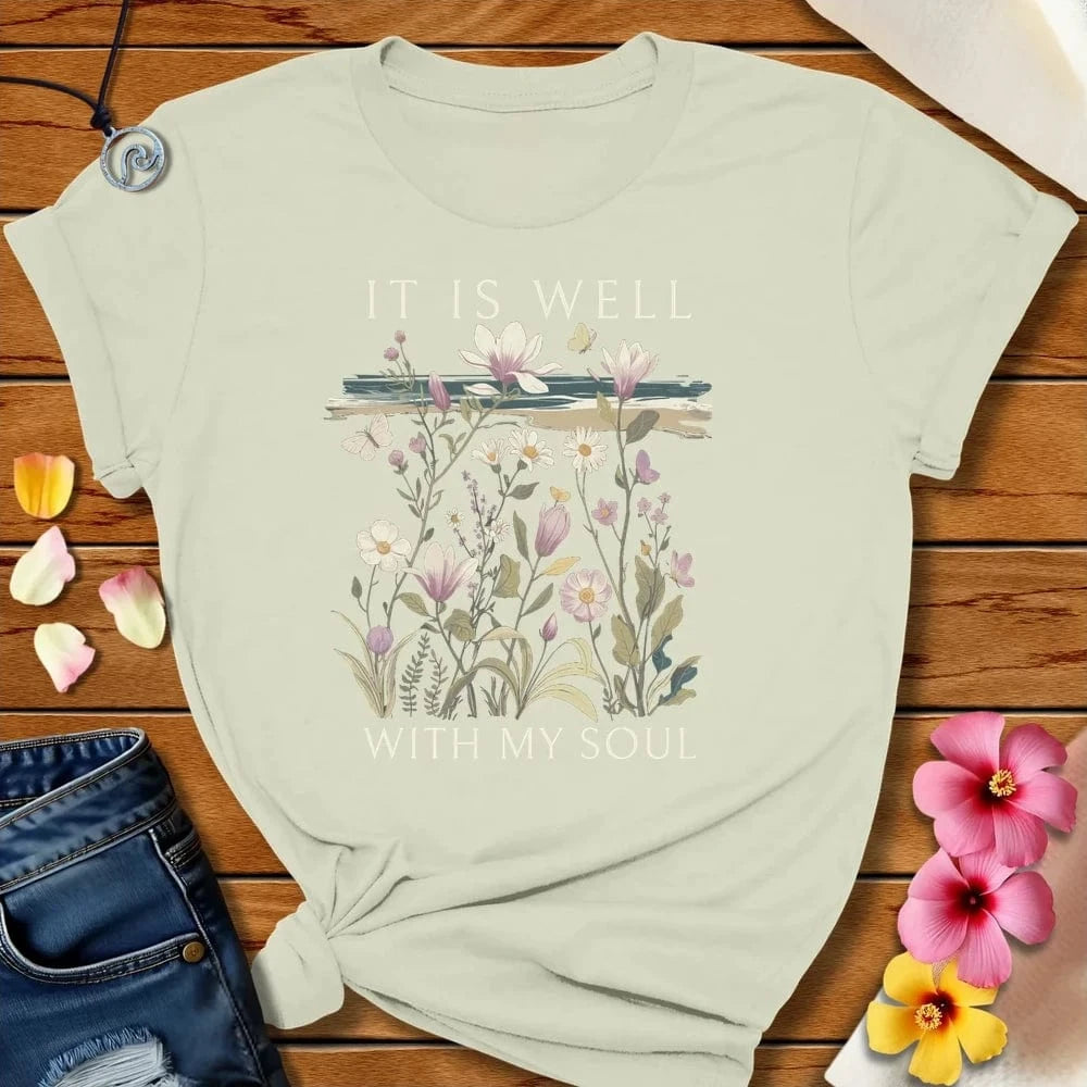 It is Well Tee Citron by Salty By Choice® We love the beach ocean and anything around water.