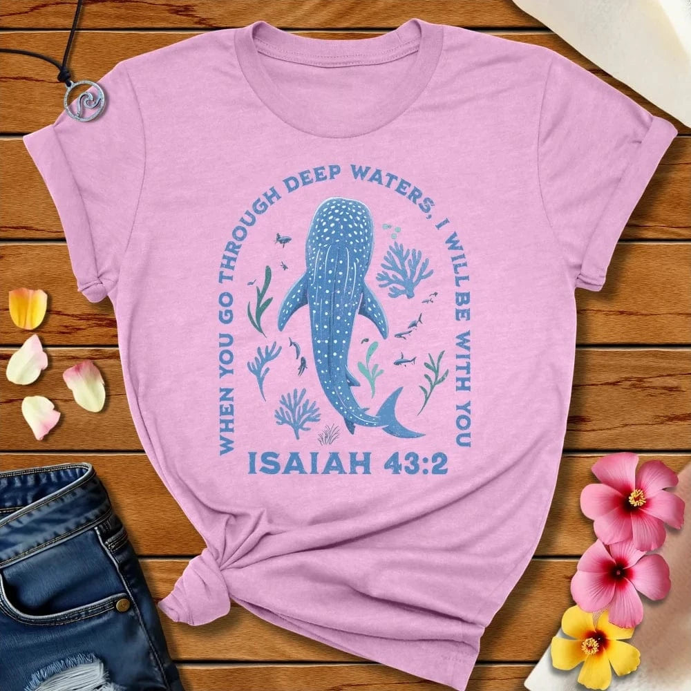 Isaiah Tee Heather Prism Lilac by Salty By Choice® We love the beach ocean and anything around water.