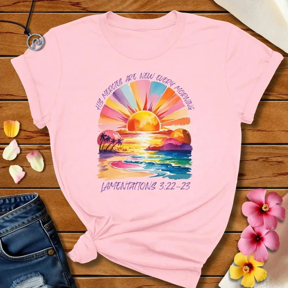Lamentations Tee Soft Pink by Salty By Choice® We love the beach ocean and anything around water.