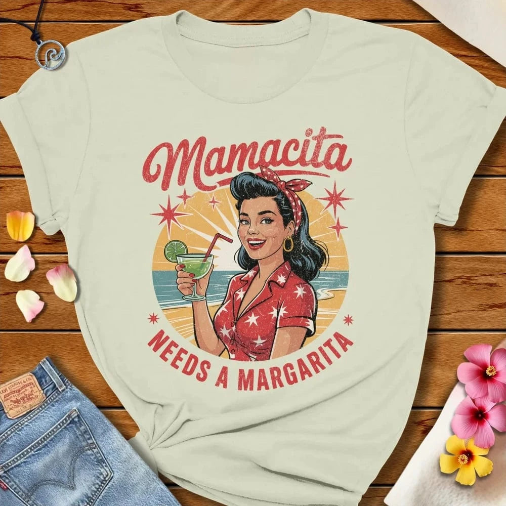 Mamacita Tee Citron by Salty By Choice™ We love the beach ocean and anything around water.