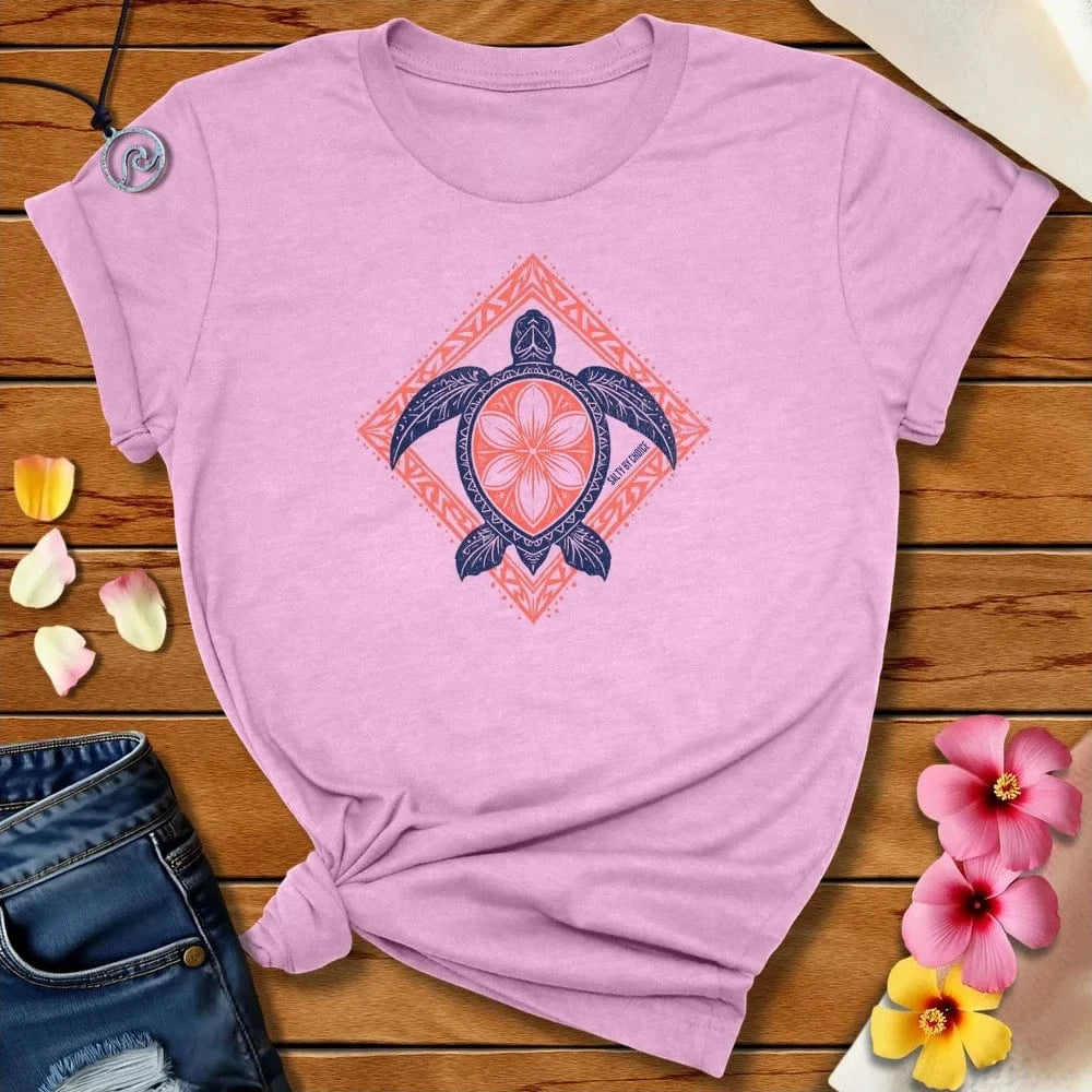 Ocean Elegance Tee Heather Prism Lilac by Salty By Choice® We love the beach ocean and anything around water.