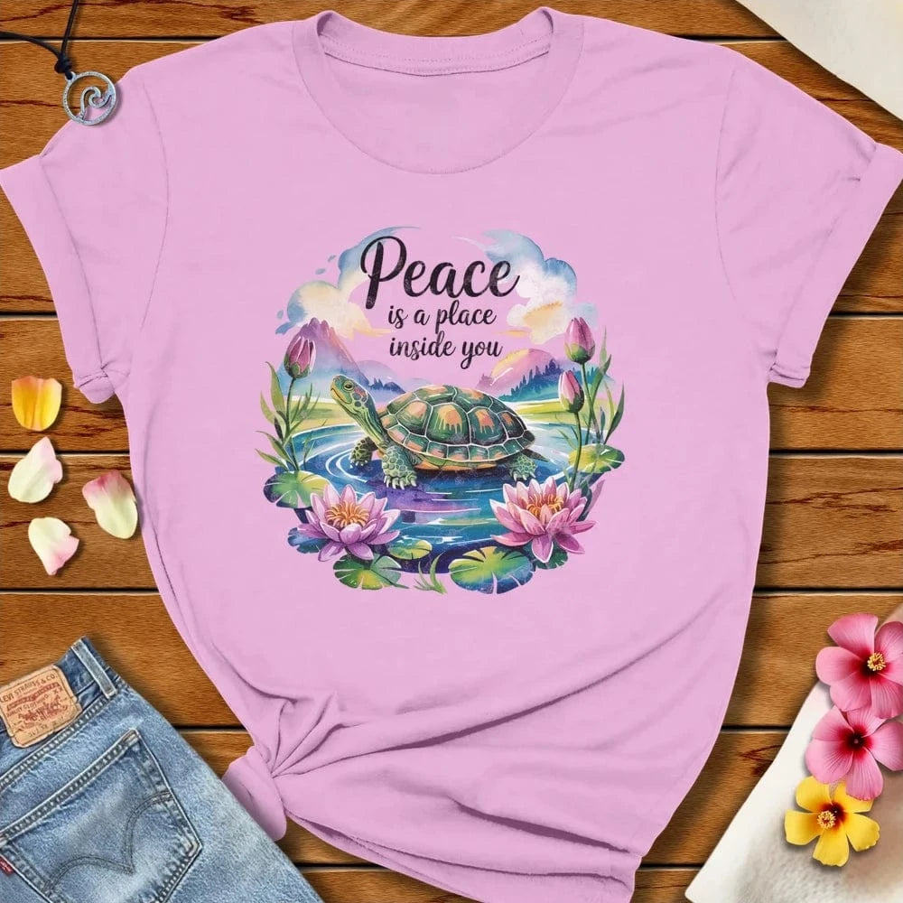 Peace Turtle Tee Lilac by Salty By Choice™ We love the beach ocean and anything around water.