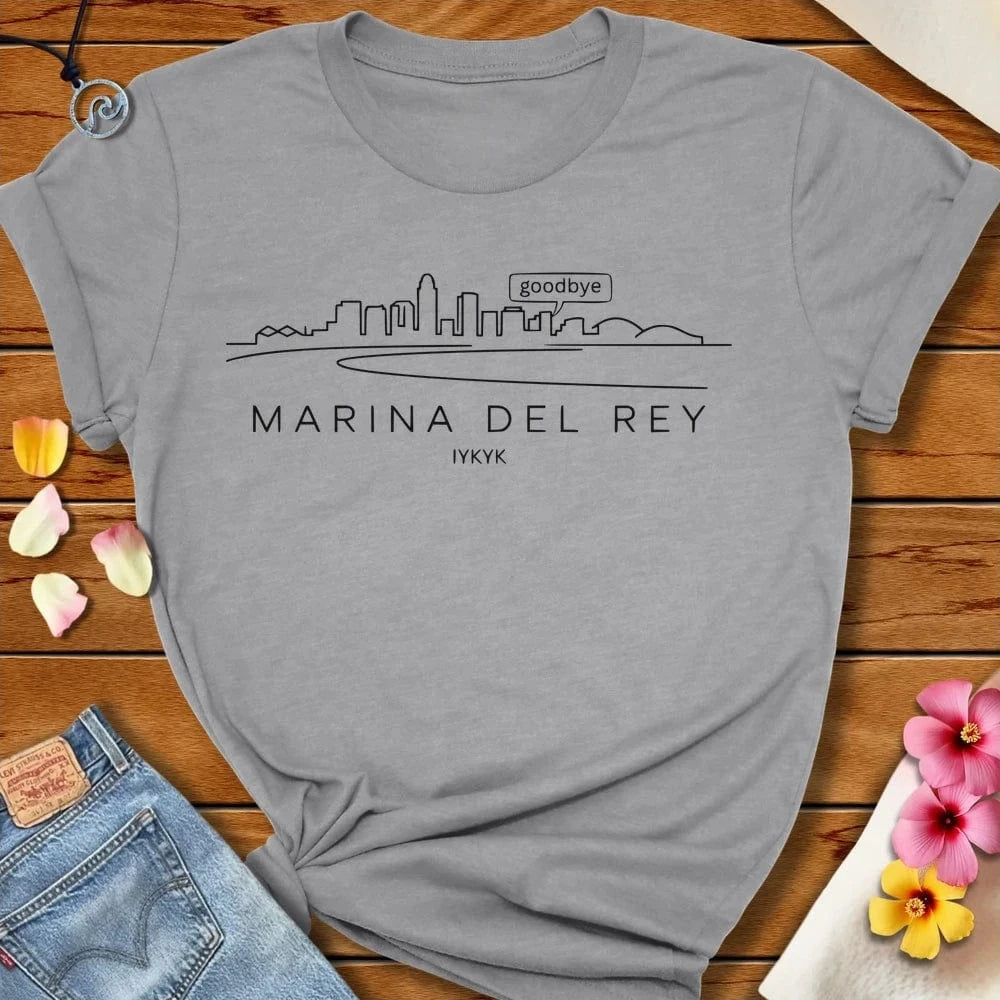 Said Goodbye Tee Athletic Heather by Salty By Choice™ We love the beach ocean and anything around water.