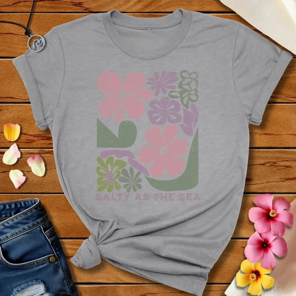 Salty as the Sea Tee Athletic Heather by Salty By Choice™ We love the beach ocean and anything around water.
