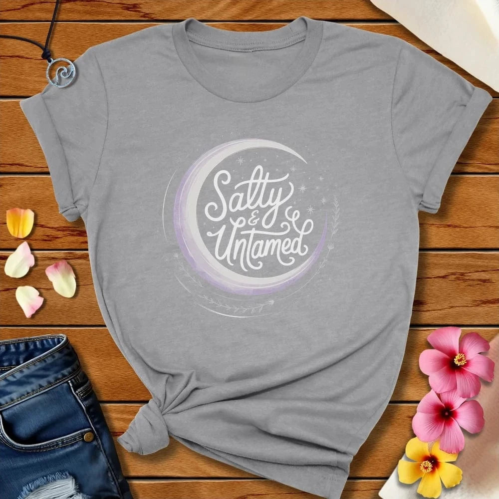 Salty Untamed Tee Athletic Heather by Salty By Choice® We love the beach ocean and anything around water.