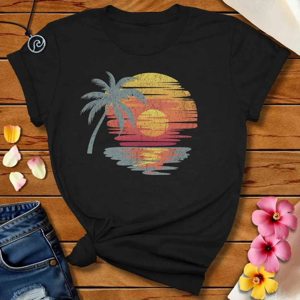 Simple Beach Tee Black Heather by Salty By Choice™ We love the beach ocean and anything around water.