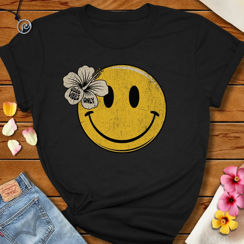 Smile Tee Black by Salty By Choice™ We love the beach ocean and anything around water.