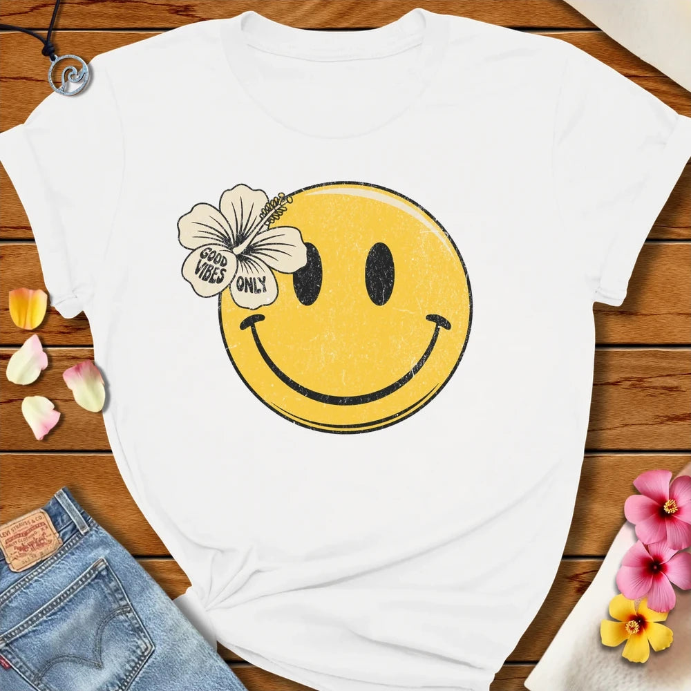 Smile Tee White by Salty By Choice™ We love the beach ocean and anything around water.