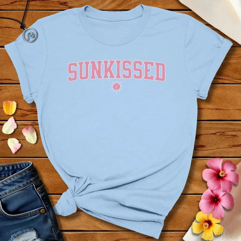 Sunkissed Tee Baby Blue by Salty By Choice® We love the beach ocean and anything around water.
