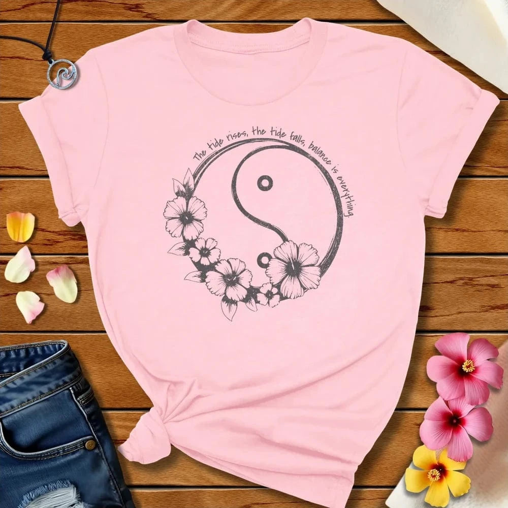 Tide Rises Tee Soft Pink by Salty By Choice™ We love the beach ocean and anything around water.