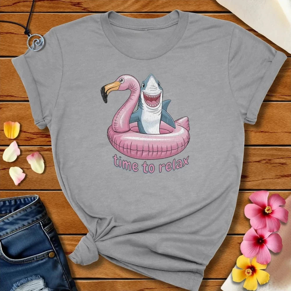 Time To Relax Tee Athletic Heather by Salty By Choice™ We love the beach ocean and anything around water.