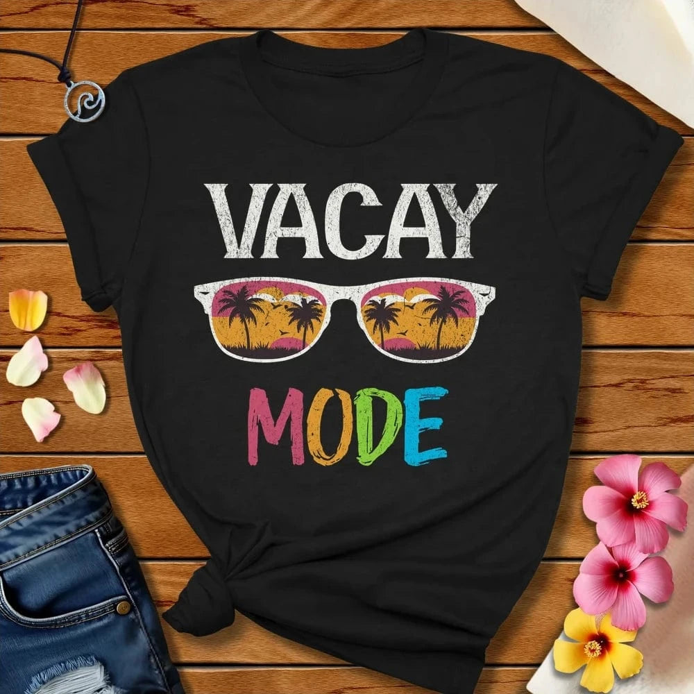 Vaca Mode Tee Black Heather by Salty By Choice™ We love the beach ocean and anything around water.