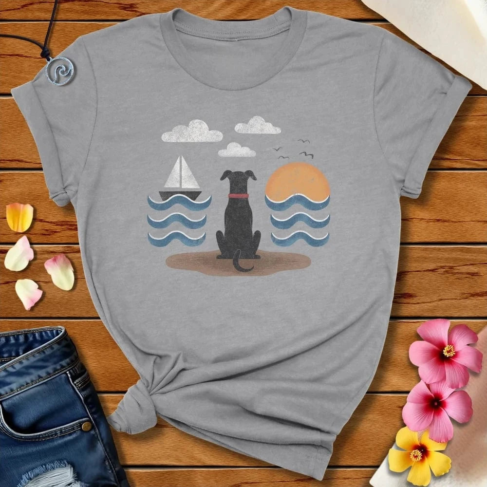 Water Dog Tee Athletic Heather by Salty By Choice® We love the beach ocean and anything around water.