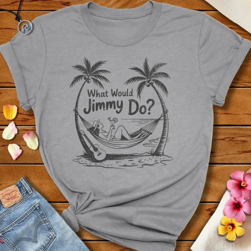 Wwjd Tee Athletic Heather by Salty By Choice® We love the beach ocean and anything around water.