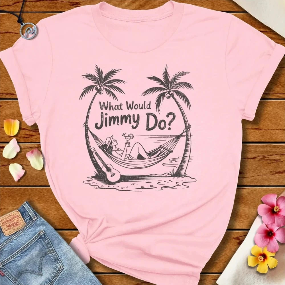 Wwjd Tee Soft Pink by Salty By Choice® We love the beach ocean and anything around water.