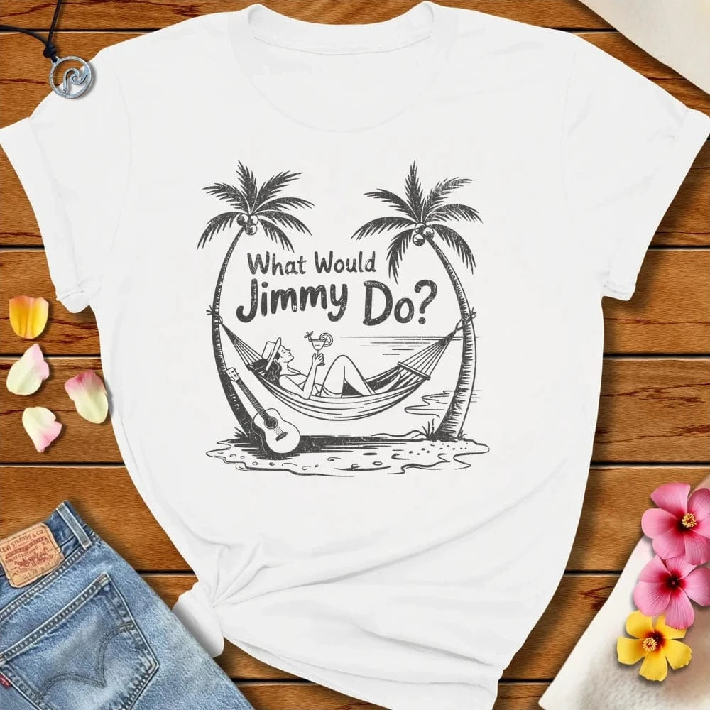 Wwjd Tee White by Salty By Choice® We love the beach ocean and anything around water.