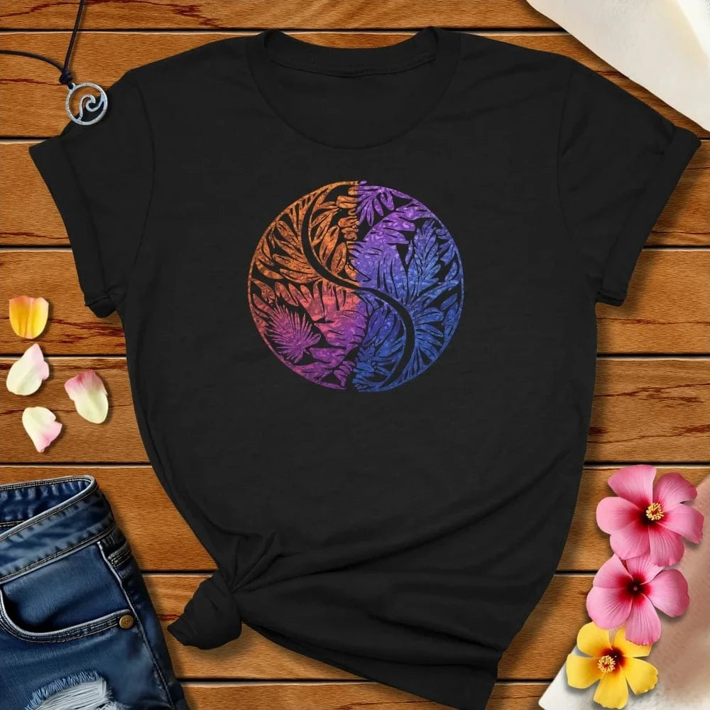 Yin Yang Vibe Tee Black Heather by Salty By Choice™ We love the beach ocean and anything around water.