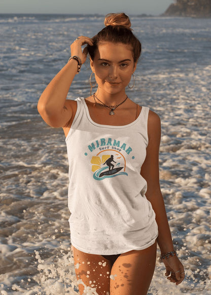 Miramar Surfboard Women's Racerback Tank.