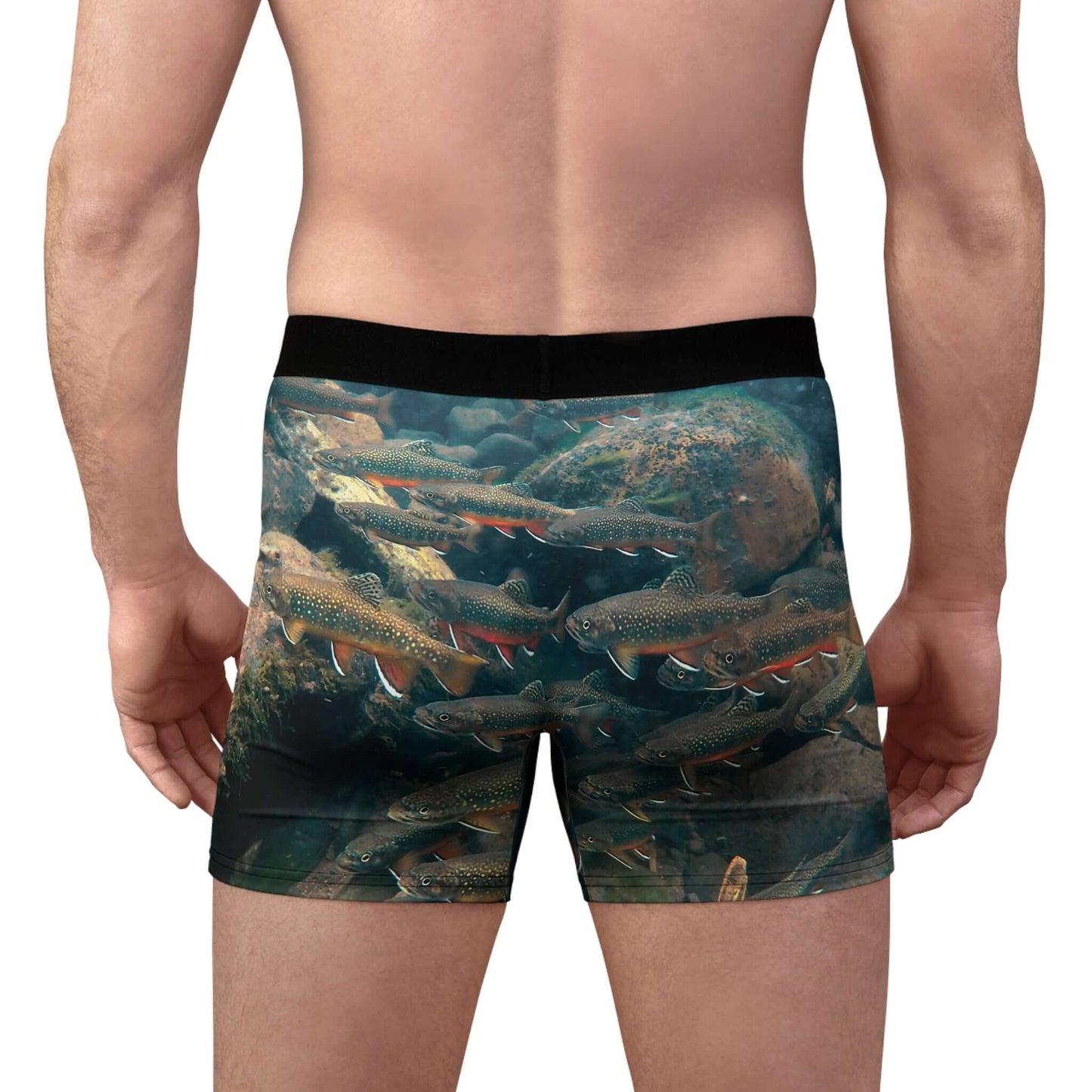 Trout Camo Men's Boxer Briefs