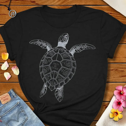 Salty Turtle Tee Black by Salty By Choice® We love the beach ocean and anything around water.