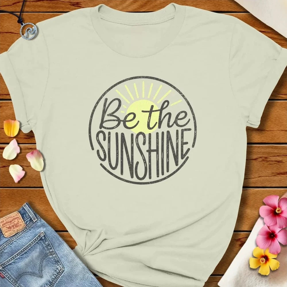 Be Sunshine Tee Citron by Salty By Choice® We love the beach ocean and anything around water.