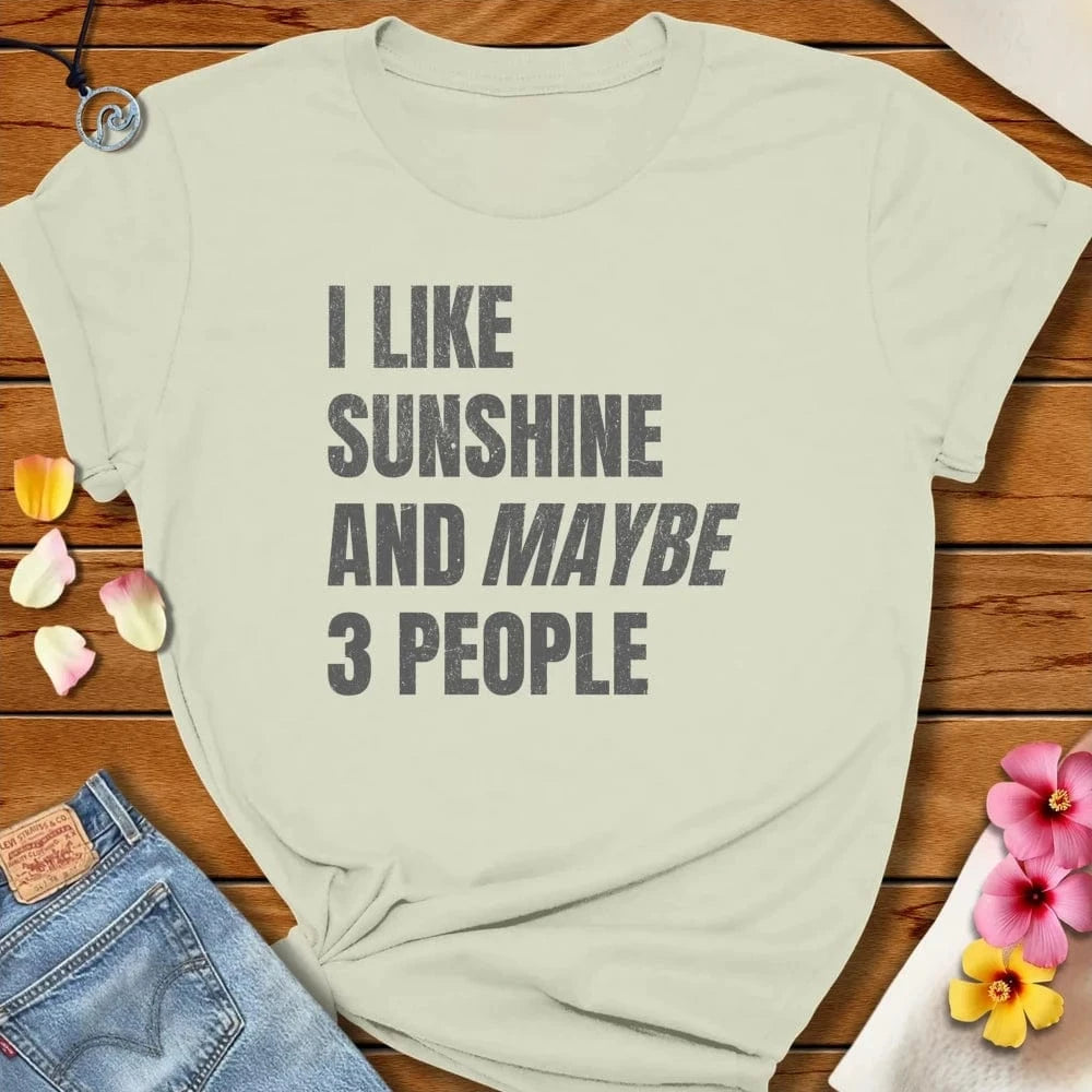 I Like Sunshine Tee Citron by Salty By Choice® We love the beach ocean and anything around water.