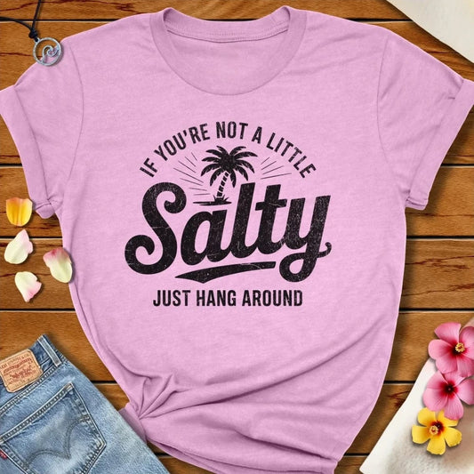 Little Salty Tee Heather Prism Lilac by Salty By Choice® We love the beach ocean and anything around water.