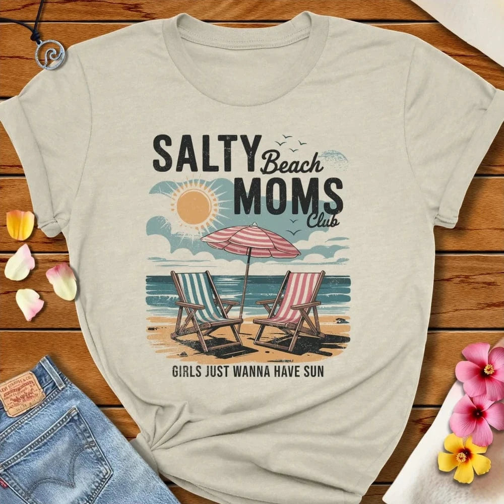 Have Sun Tee Heather Prism Natural by Salty By Choice® We love the beach ocean and anything around water.