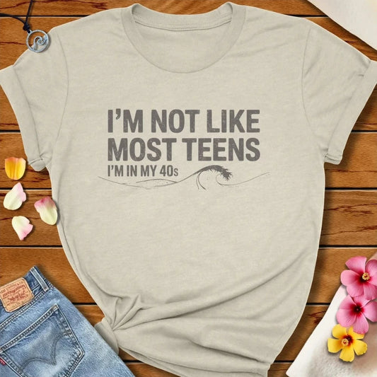 Most Teens Tee Heather Prism Natural by Salty By Choice® We love the beach ocean and anything around water.