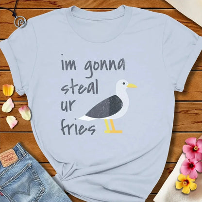 Salty Fry Steeler Tee Light Blue by Salty By Choice® We love the beach ocean and anything around water.