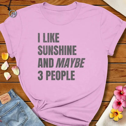 I Like Sunshine Tee Lilac by Salty By Choice® We love the beach ocean and anything around water.