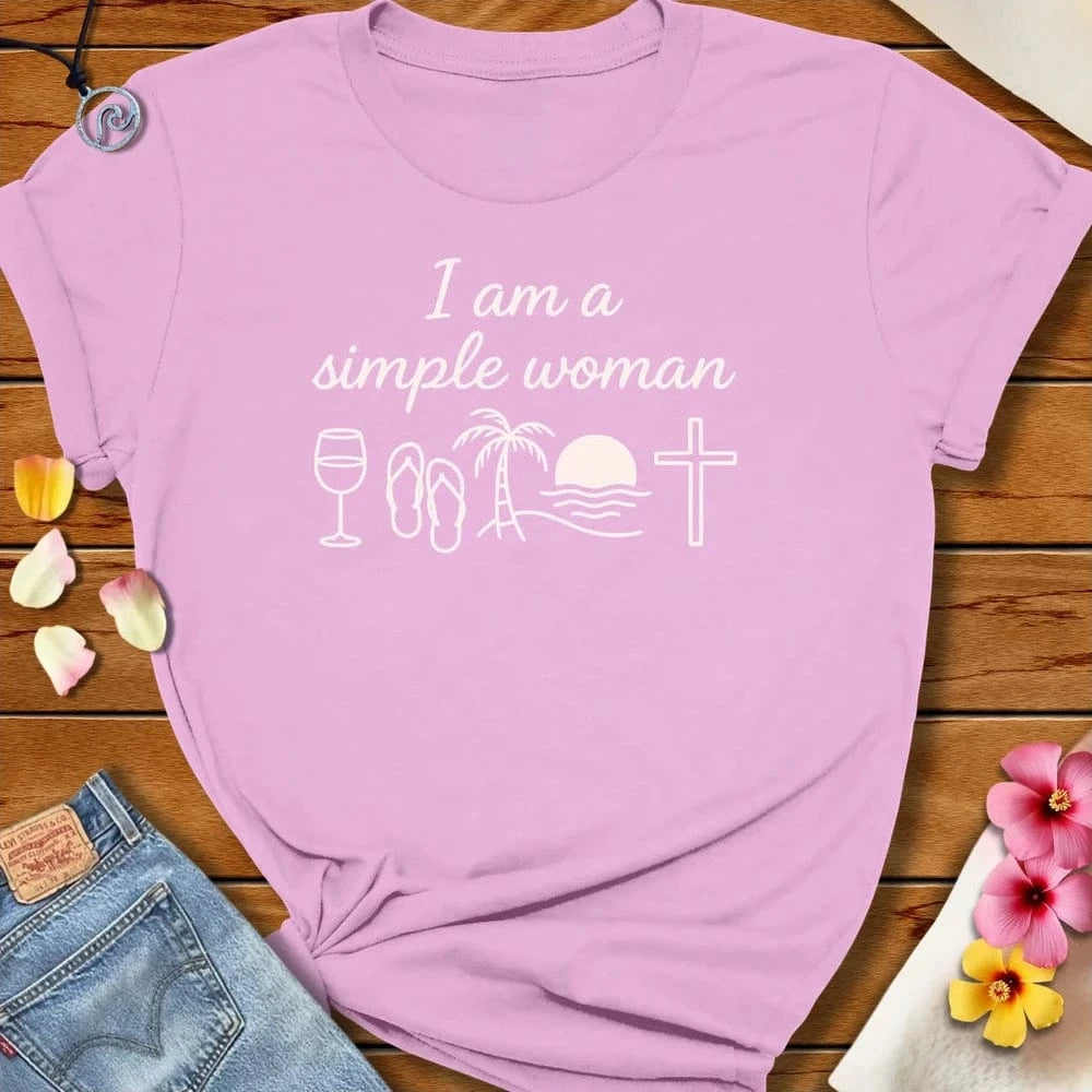 Simple Tee - Lilac