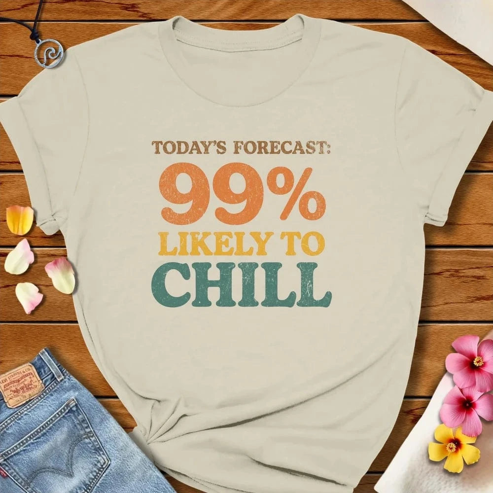 Todays Forecast Tee Natural by Salty By Choice® We love the beach ocean and anything around water.